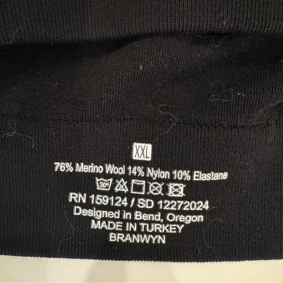 BRANWYN Merino Wool Racerback Sports Bra - Picture 4 of 5